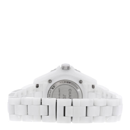 Chanel Stainless Steel Ceramic 33mm J12 Wanted de Chanel Limited Edition Quartz Watch White 3 of 5