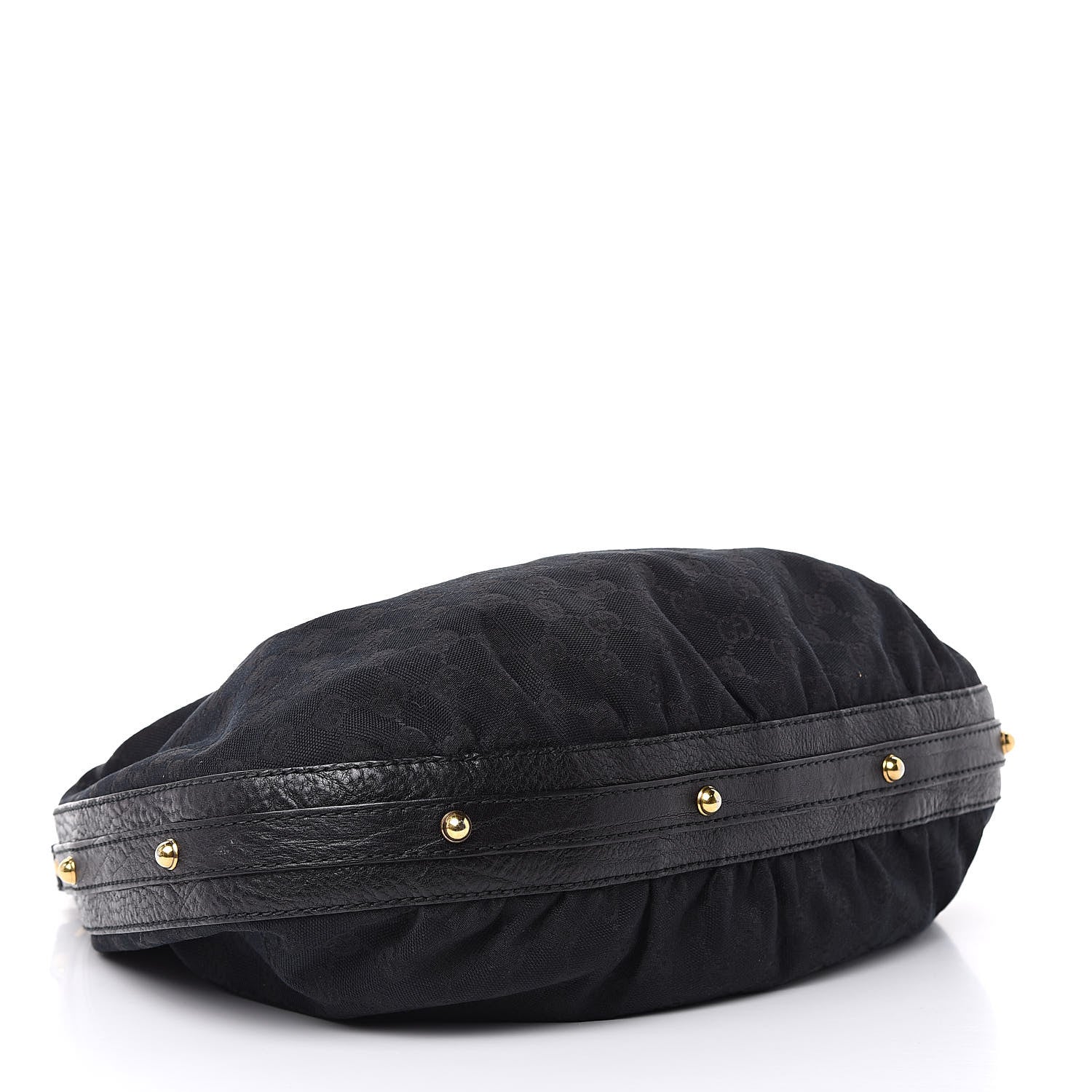 Gucci Monogram Medium Interlocking Hobo Black 4 of 10