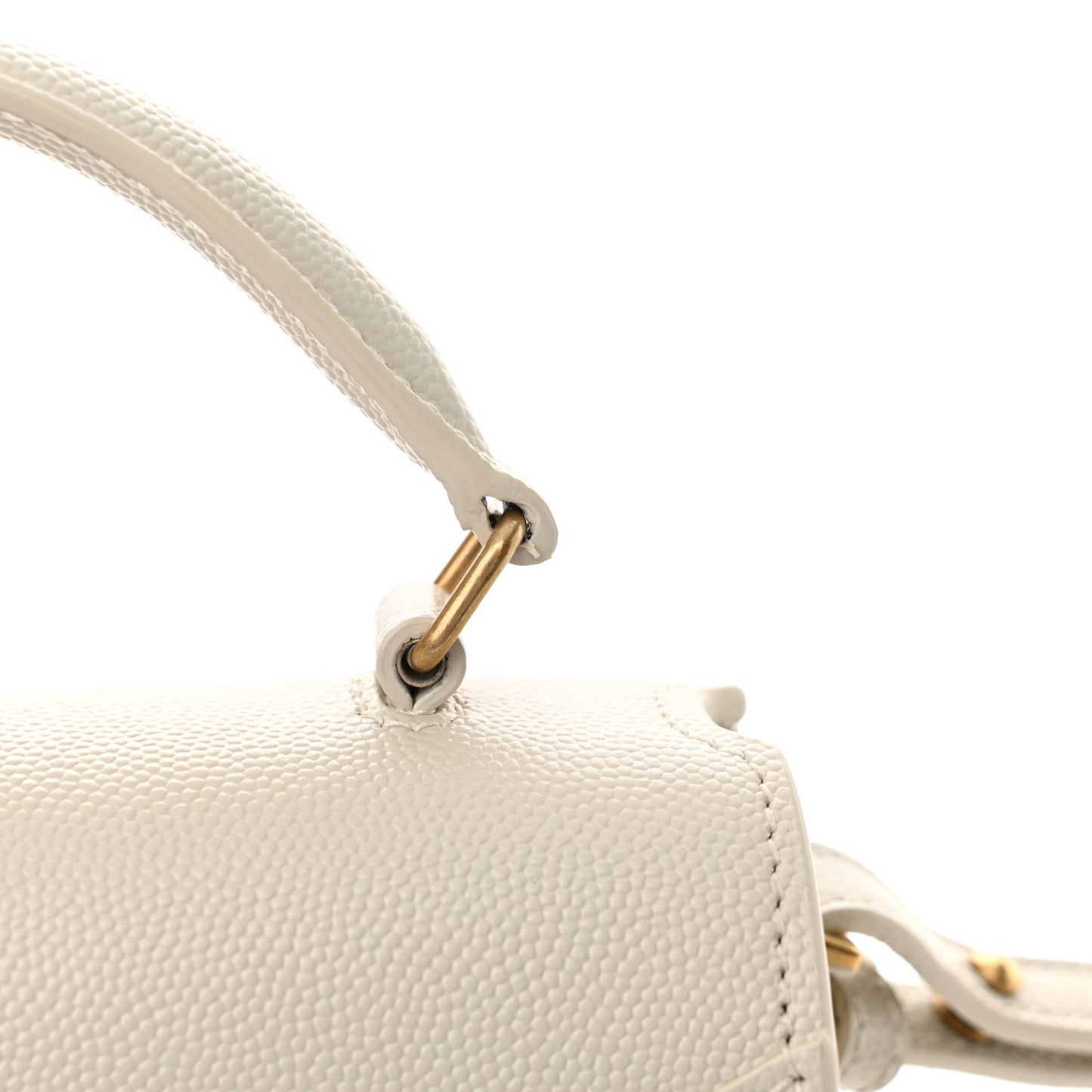 Grain de Poudre Mini Classic Monogram Cassandra Top Handle Vintage White