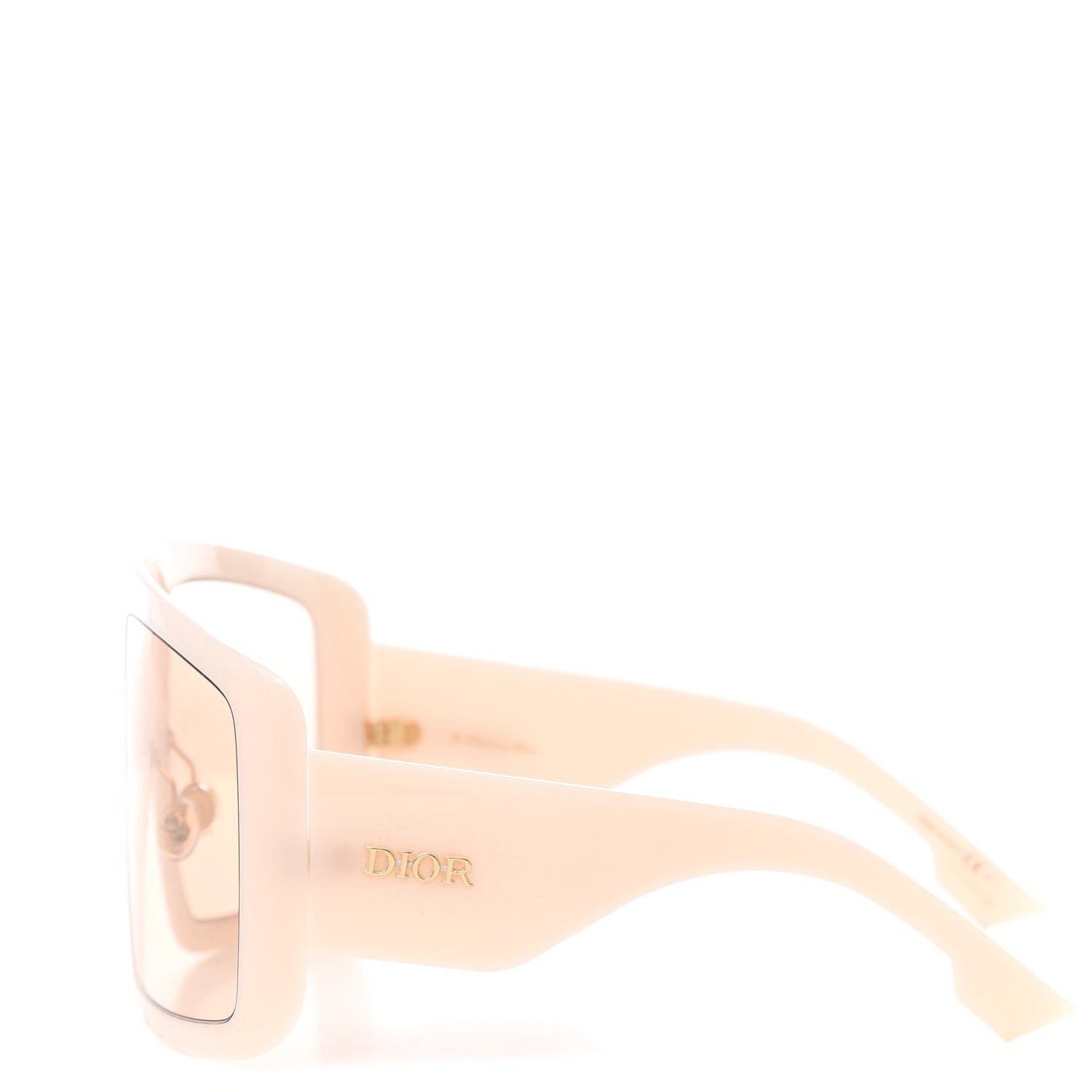 Christian Dior Acetate DiorSo Light 1 Shield Sunglasses Ivory 3 of 8