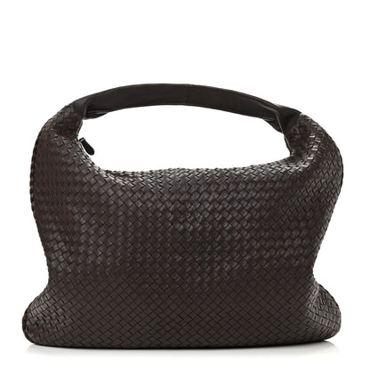Bottega Veneta Nappa Intrecciato Maxi Veneta Hobo Ebano 1 of 12