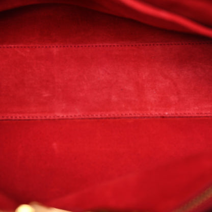 Saint Laurent Calfskin Small Sac De Jour Lipstick Red 13 of 13