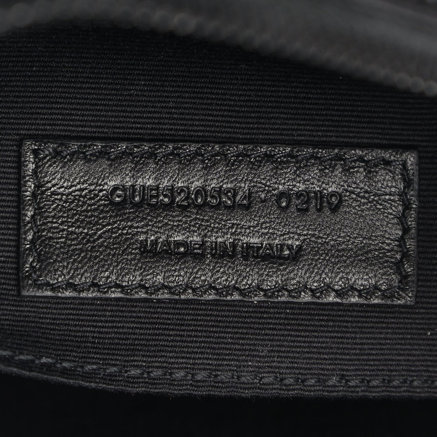 Calfskin Matelasse Monogram Lou Camera Bag Black