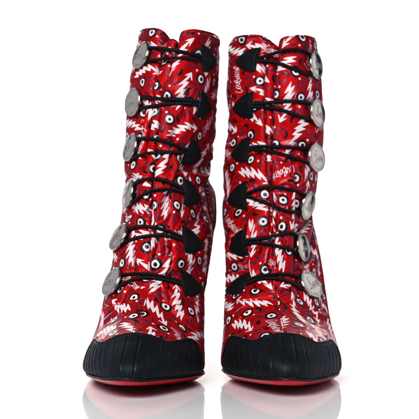 Gomme Ginzana Doudoune 100 Ankle Boots 39.5 Loubi Black