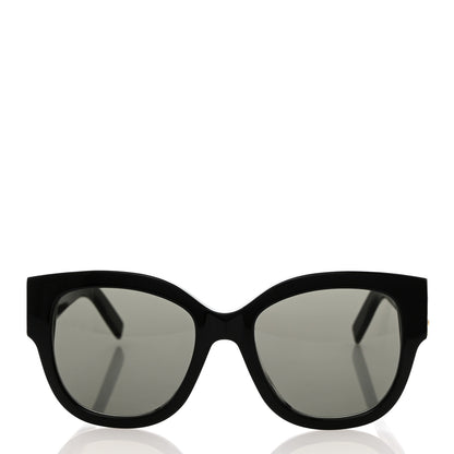 Saint Laurent Acetate Cateye Sunglasses SL M95 F Black 2 of 7