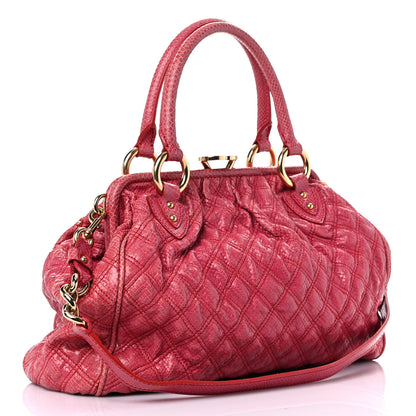 Marc Jacobs Python Embossed Stardust Stam Pink 3 of 16