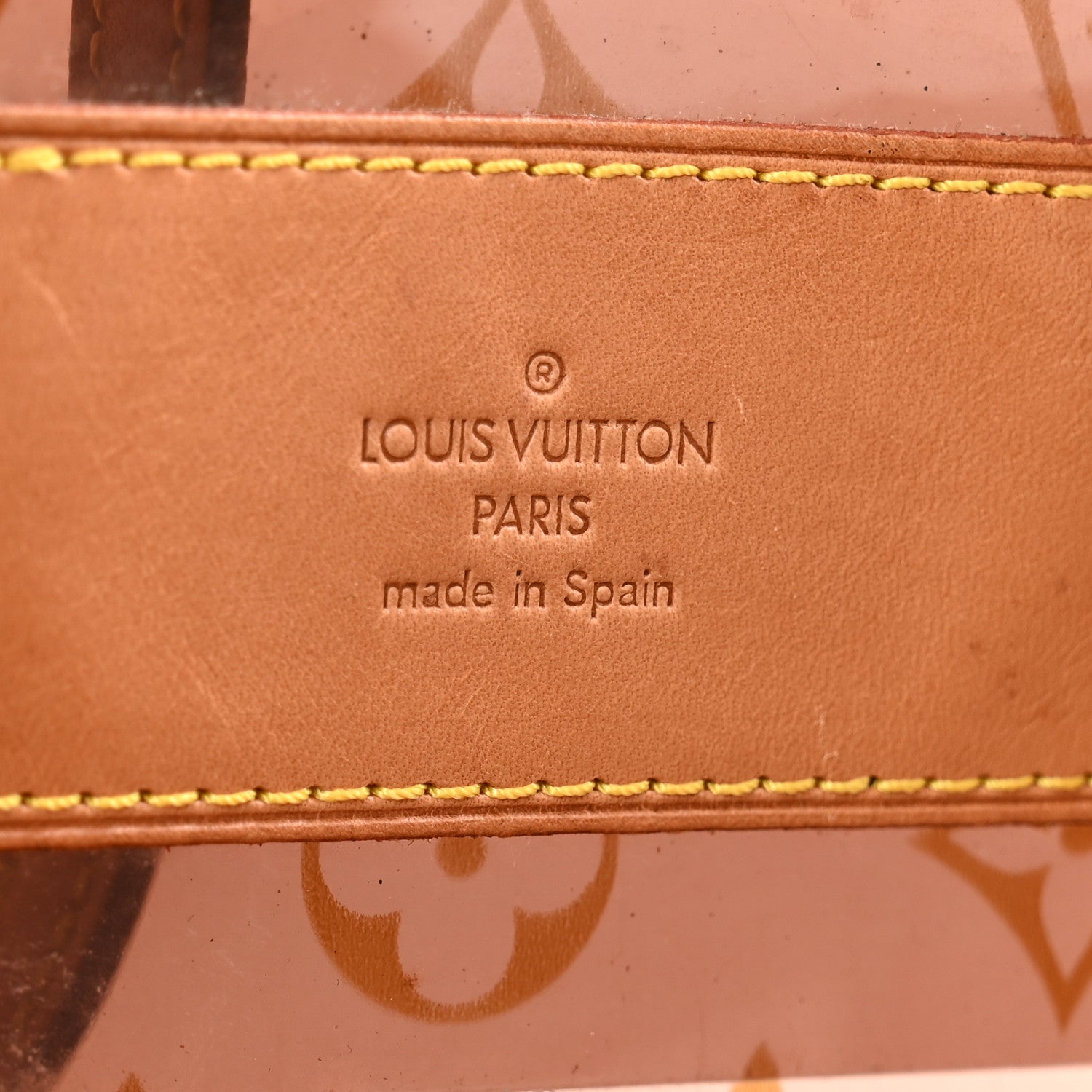 Louis Vuitton Vinyl Monogram Ambre Sac Cabas GM 6 of 14