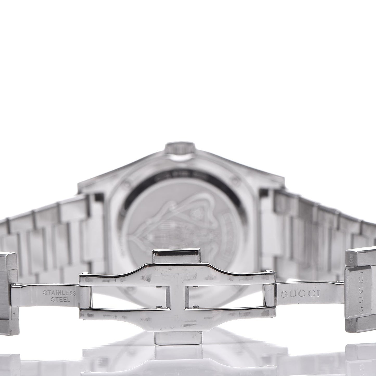 Stainless Steel Diamond Mother of Pearl 36mm Pantheon Quartz Watch