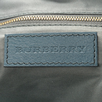 Burberry Haymarket Check Small Knots Canterbury Tote Blue 6 of 9