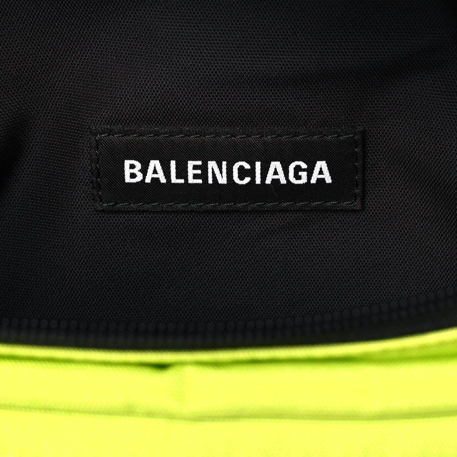Balenciaga Nylon Canvas Explorer Belt Bag Acid Green 6 of 12