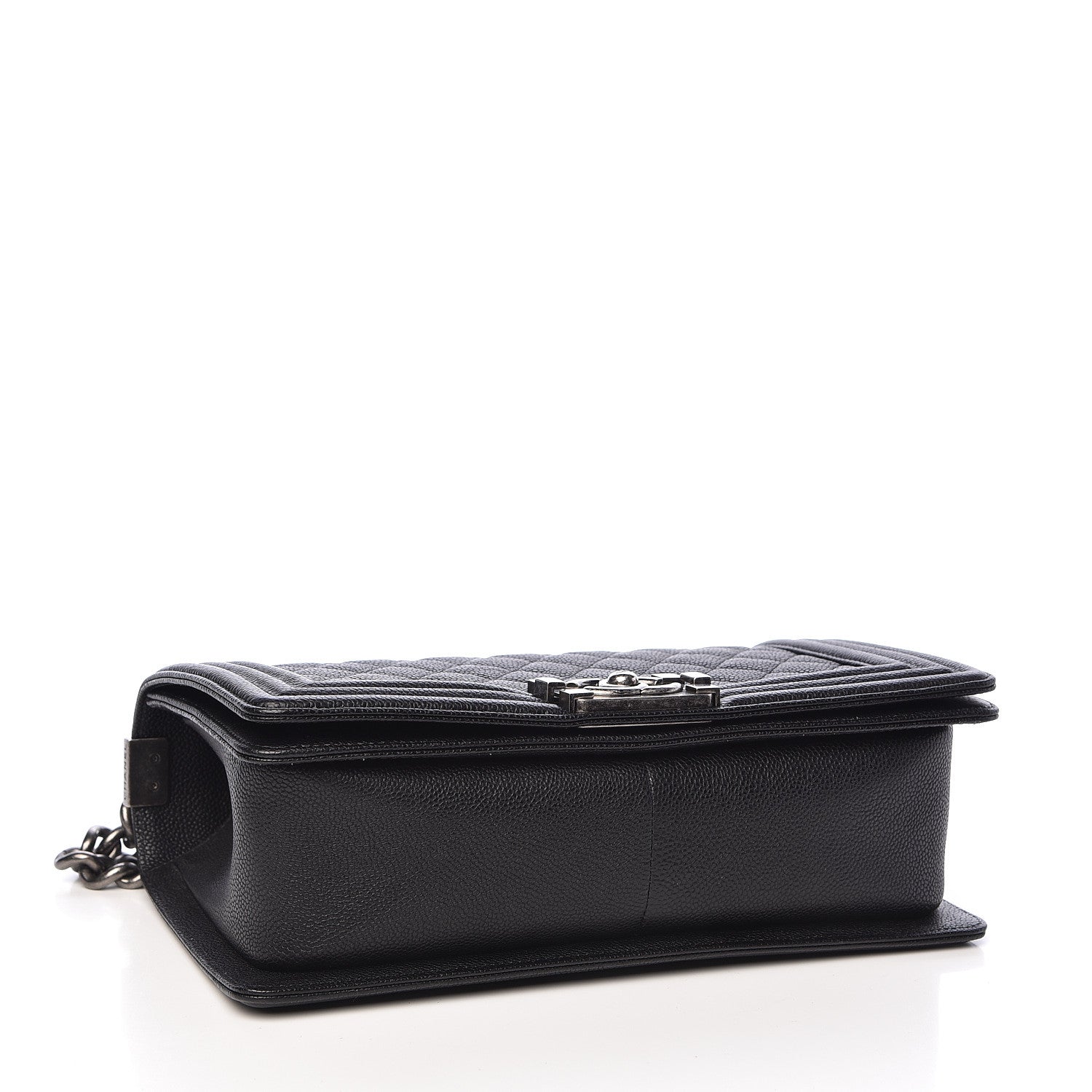 Chanel Caviar Quilted Medium Boy Flap Black 4 of 11