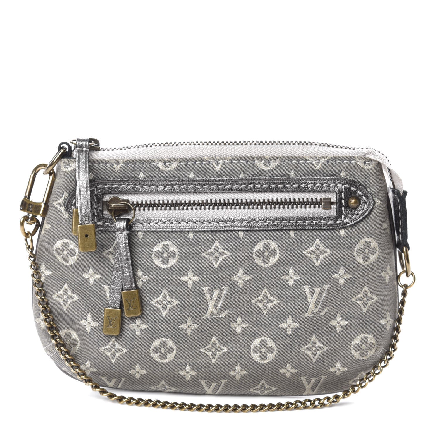 Louis Vuitton Monogram Idylle Mini Pochette Accessories Platine 1 of 7