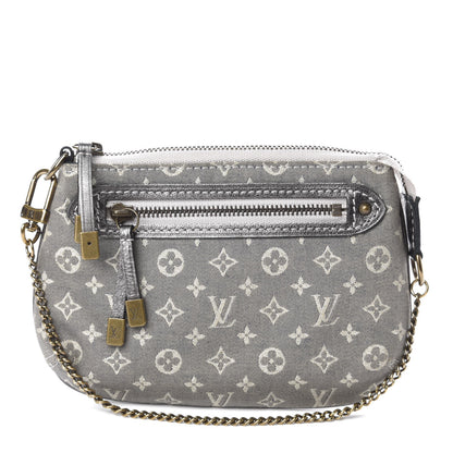 Louis Vuitton Monogram Idylle Mini Pochette Accessories Platine 1 of 7