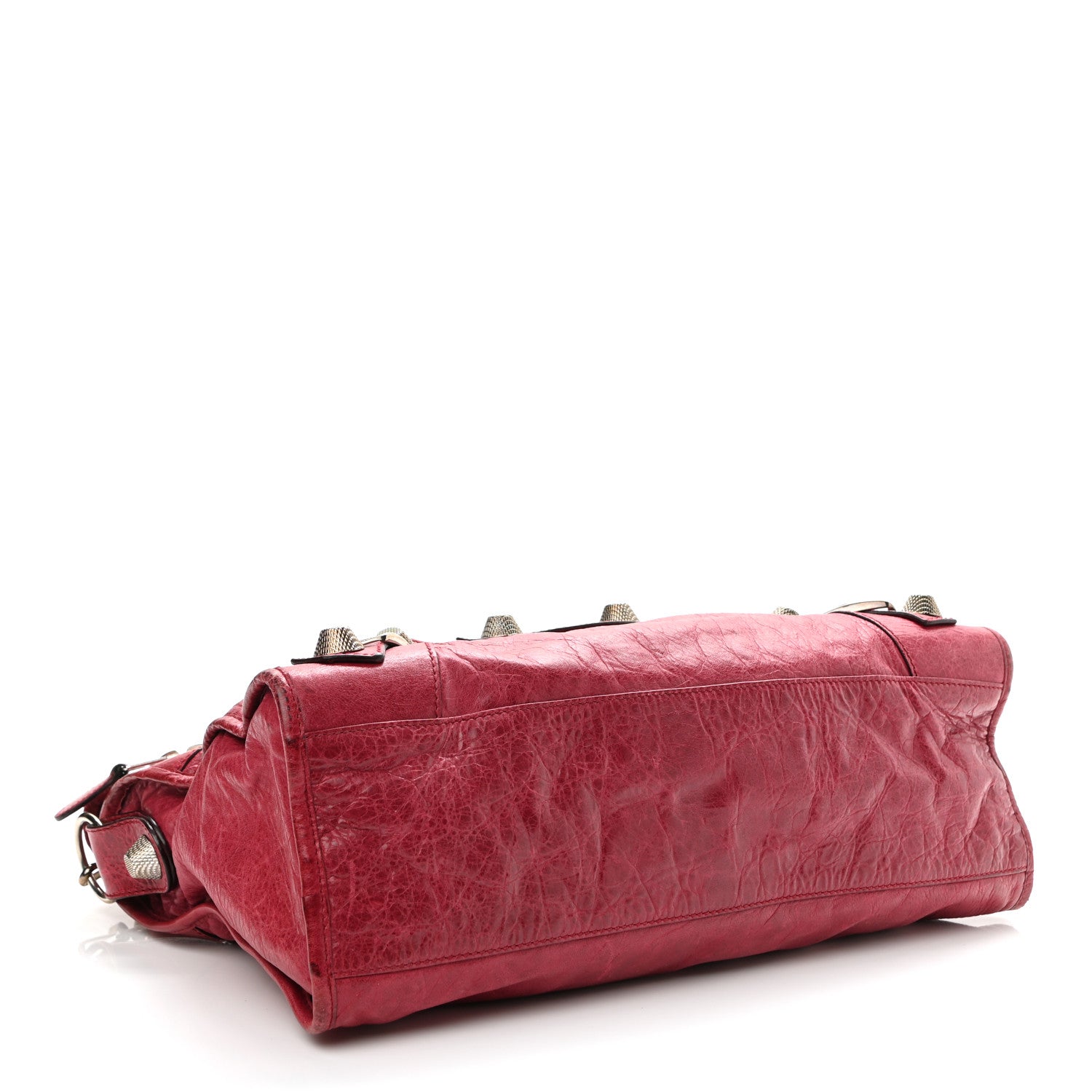 Balenciaga Agneau Giant 21 Silver Hardware City Pourpre 4 of 13