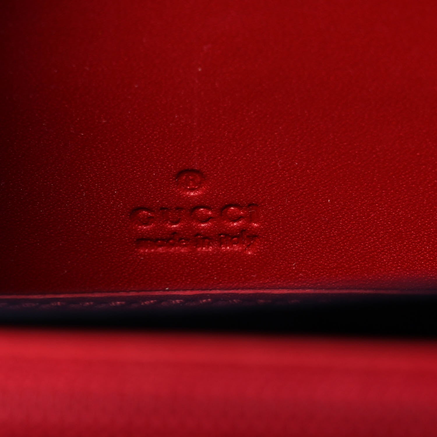 Gucci GG Supreme Monogram Blooms Zip Around Wallet Blue Red 6 of 9