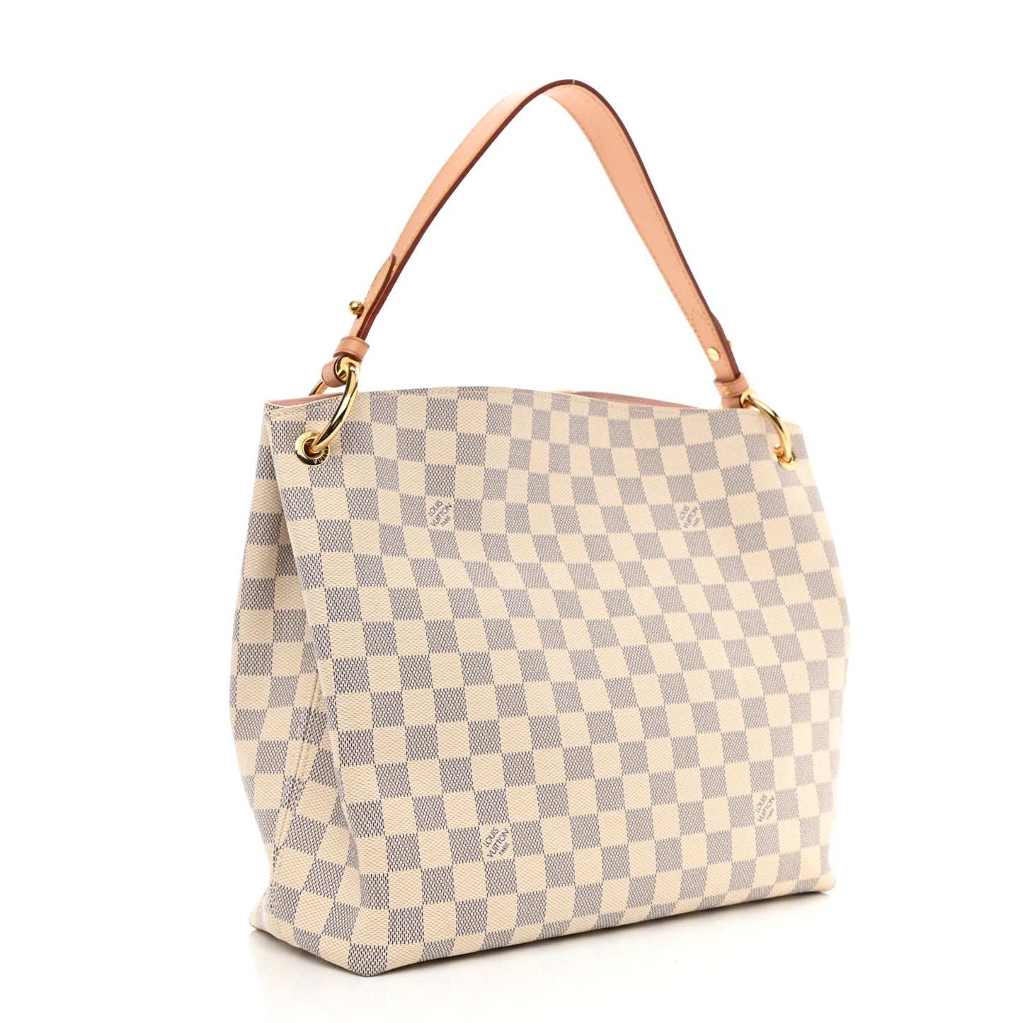 Damier Azur Graceful PM Rose Ballerine