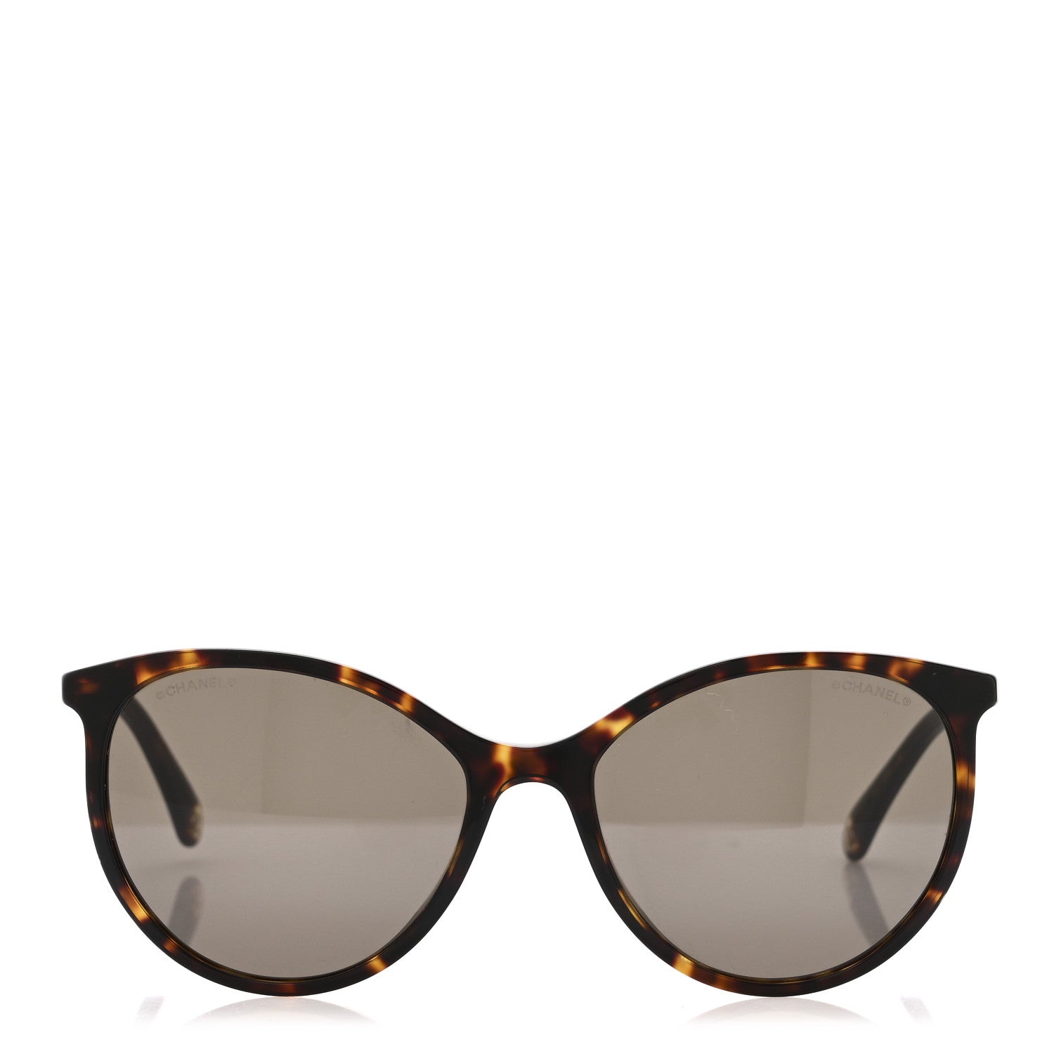 Chanel Acetate Pantos Cat Eye Sunglasses 5448-A Tortoise 3 of 6