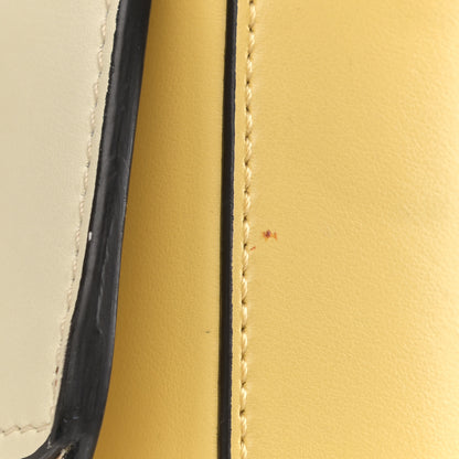 Chloe Calfskin Mini C Double Carry Yellow White Beige 11 of 11