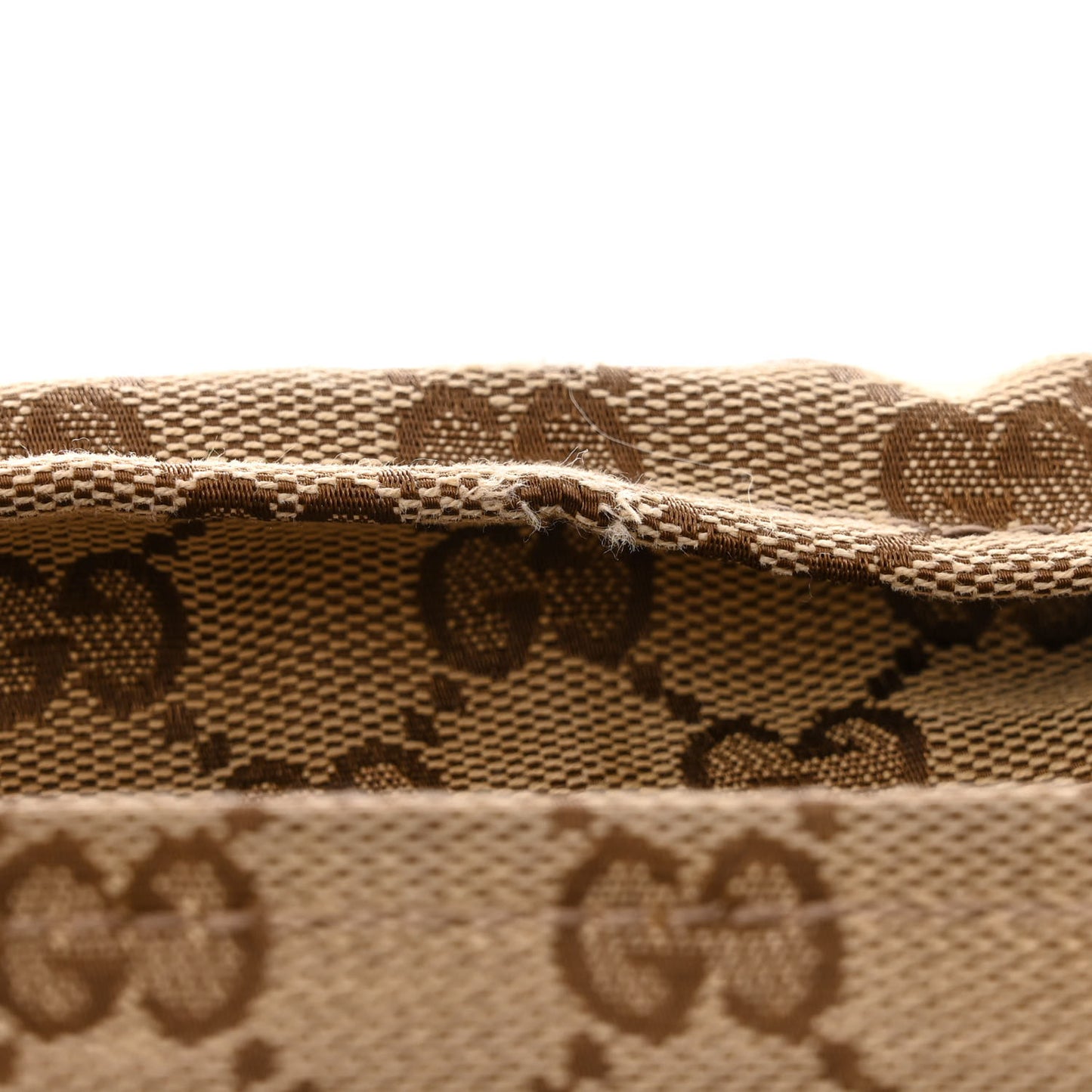 GG Monogram Large Web Handle Bucket Tote