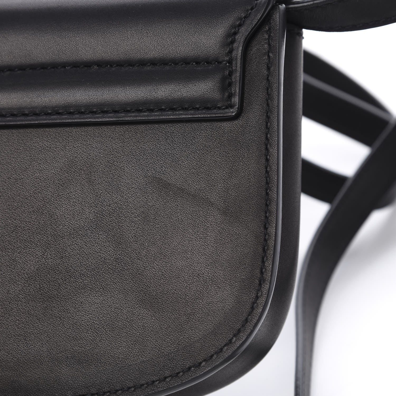 Saint Laurent Smooth Calfskin Mini Classic Monogram Kaia Satchel Black 15 of 16