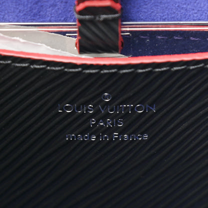 Louis Vuitton Epi Twist Shoulder Bag MM Black Orange 6 of 8