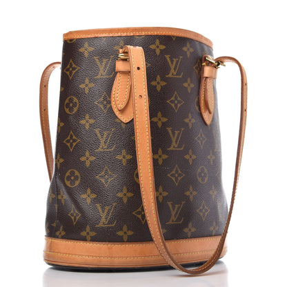 Louis Vuitton Monogram Petit Bucket 23 3 of 5