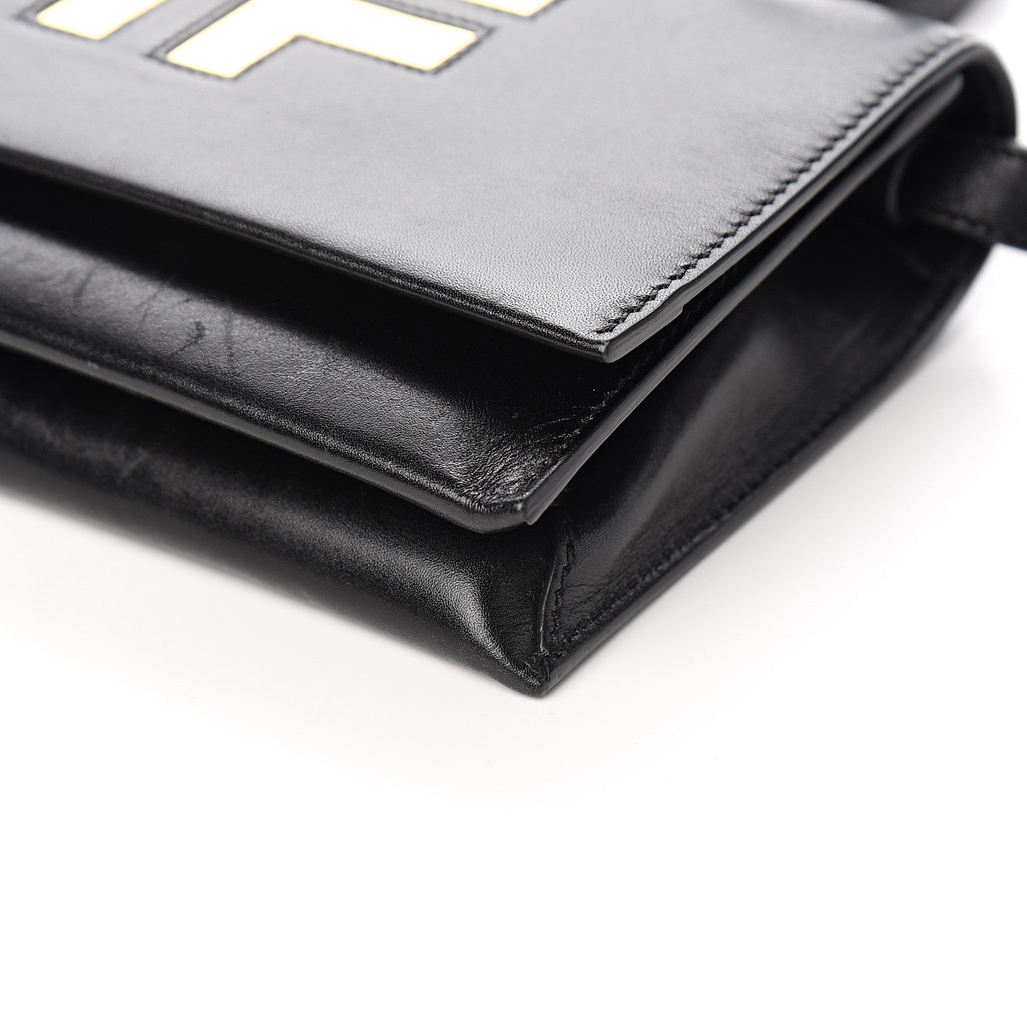 Tom Ford Calfskin Icon Shoulder Bag Black 9 of 12
