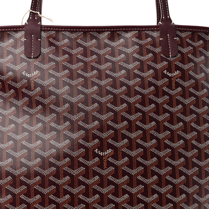 Goyard Goyardine Artois MM Burgundy 8 of 10
