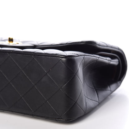 Chanel Lambskin Quilted Jumbo Double Flap Black 6 of 11