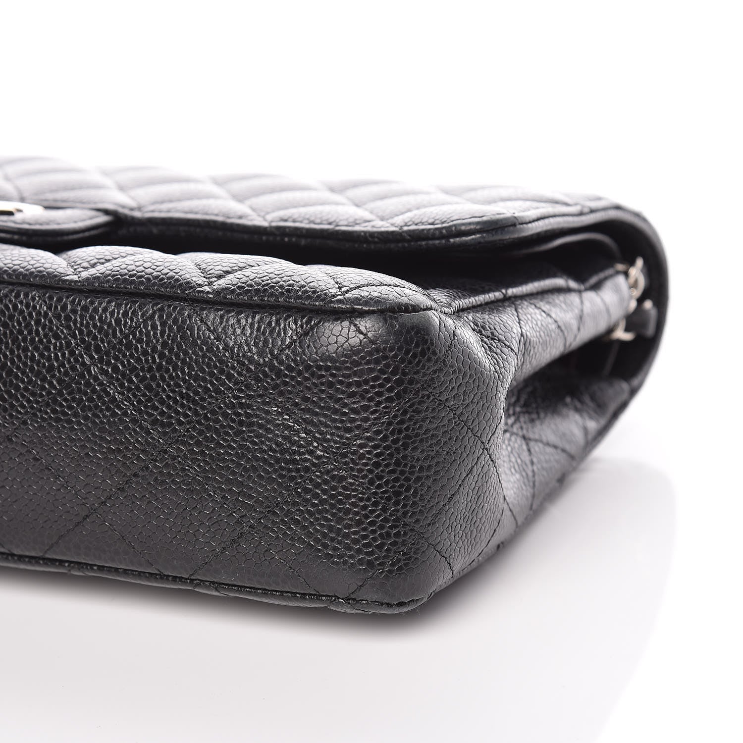 Chanel Caviar Quilted Medium Double Flap Black 6 of 14