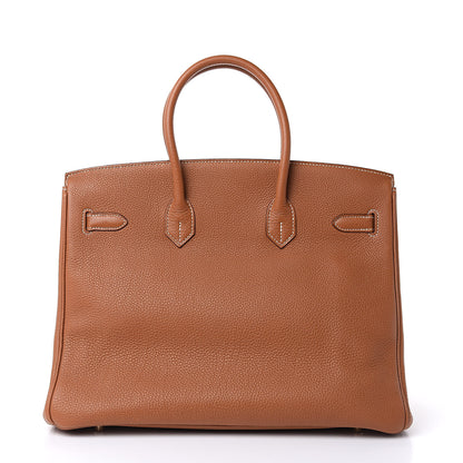 Hermes Togo Birkin 35 Gold 4 of 37