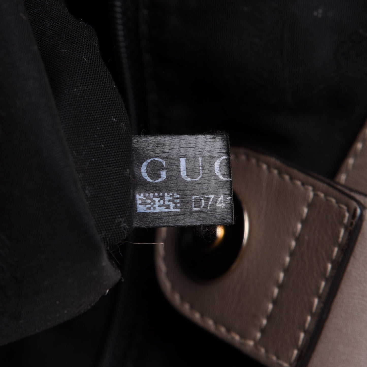Guccissima Medium Sukey Tote Taupe