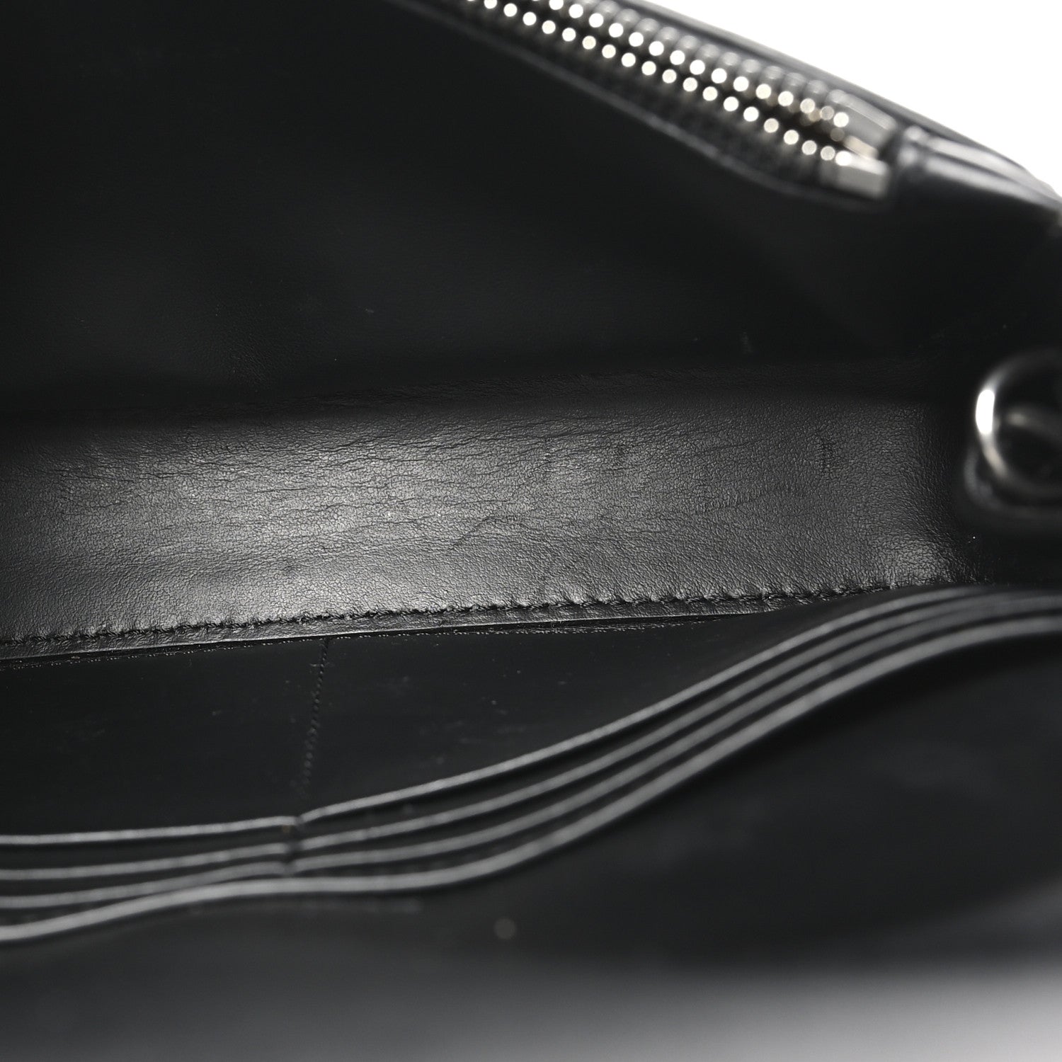Burberry Calfskin Perforated Logo Hampshire Crossbody Black 5 of 9