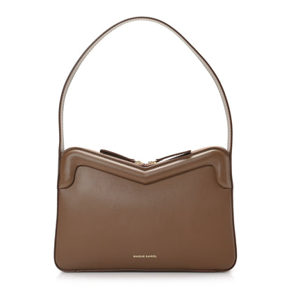 Mansur Gavriel Smooth Calfskin Mini Frame Bag Desert 1 of 8