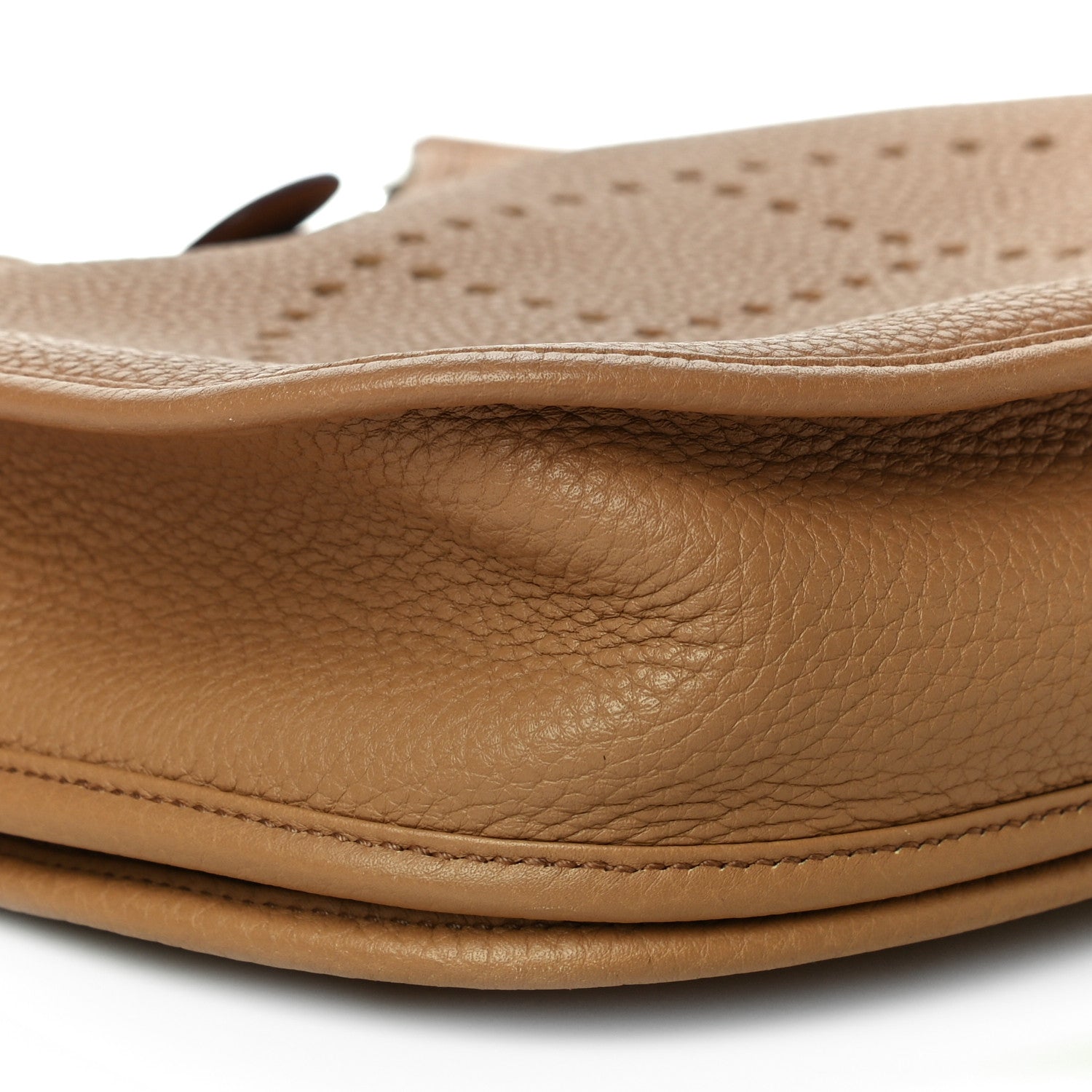 Hermes Taurillon Clemence Evelyne III PM Biscuit 7 of 8