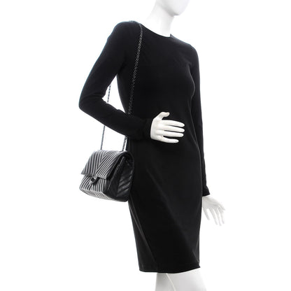 Chanel Sheepskin Chevron Quilted 2.55 Reissue 226 Flap So Black 2 of 8