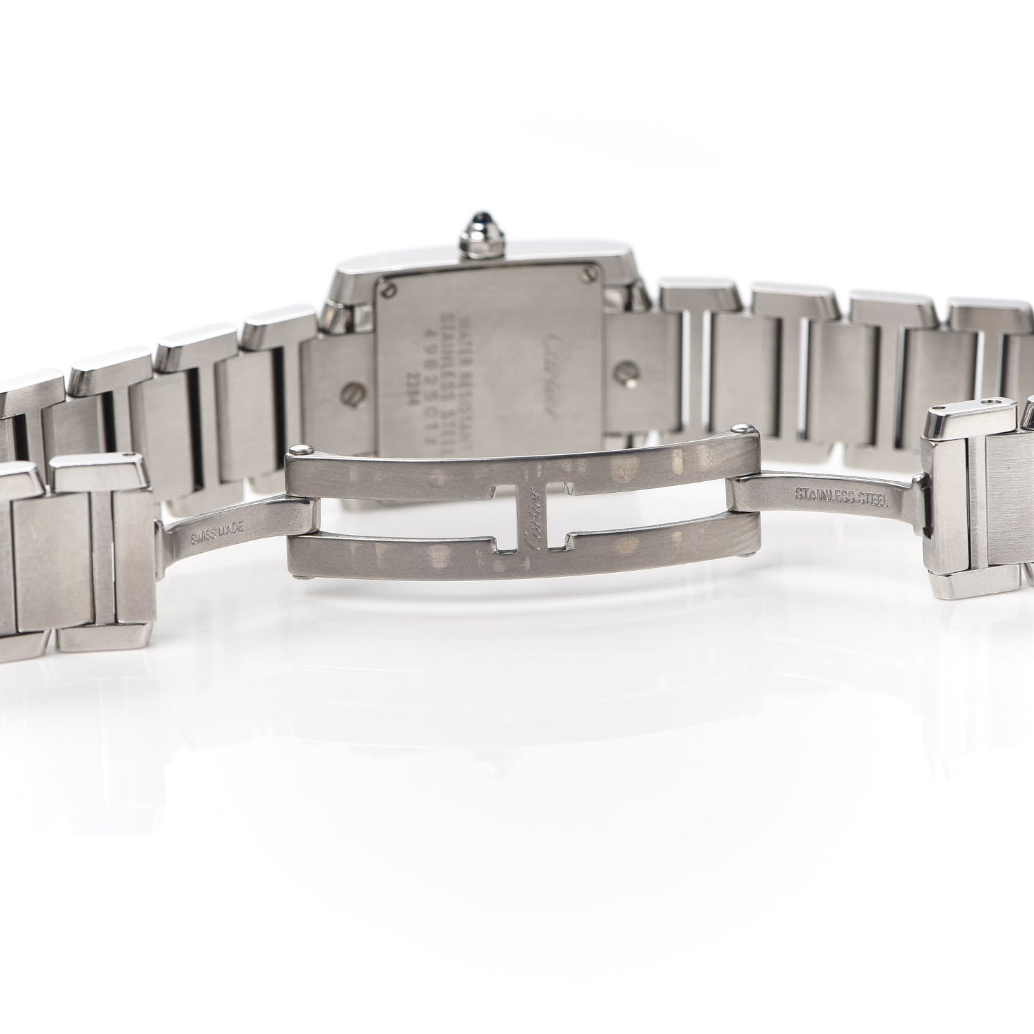 Cartier Stainless Steel 20mm Tank Francaise Quartz Watch 5 of 6