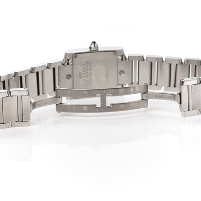 Cartier Stainless Steel 20mm Tank Francaise Quartz Watch 5 of 6