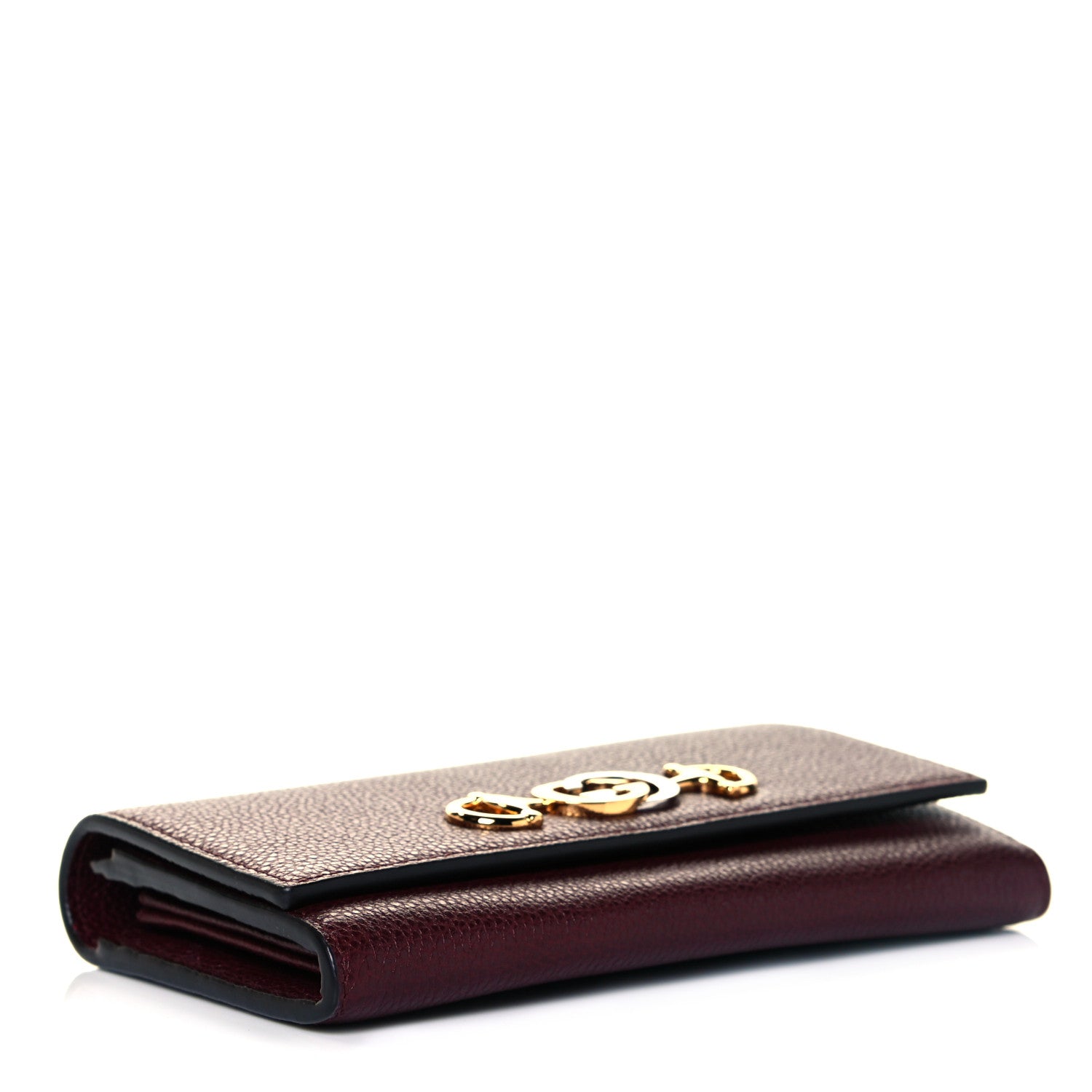 Gucci Grainy Calfskin Zumi Continental Wallet Vintage Bordeaux 4 of 7