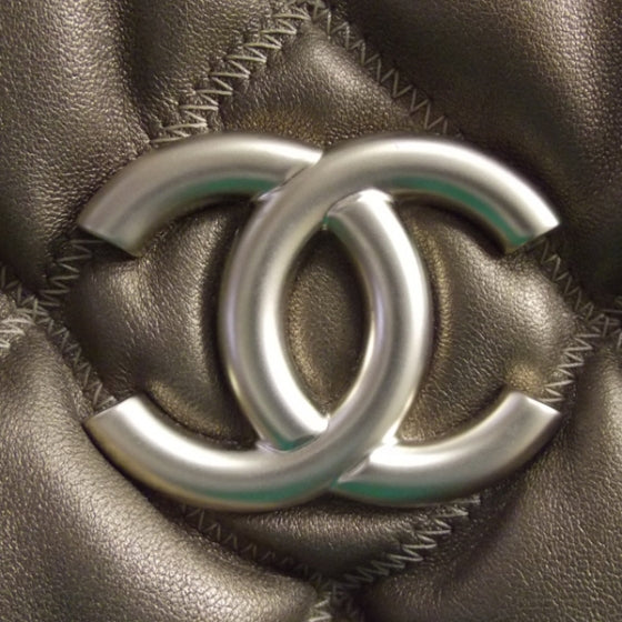 Chanel Lambskin Large Bubble Quilt Doctor Bag Gold 10 of 10