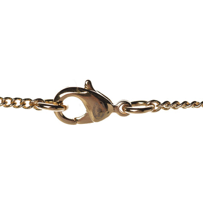 Chanel Metal CC Paris Button Necklace Gold 6 of 6