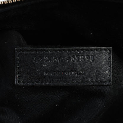Saint Laurent Calfskin Classic Duffle 12 Black 7 of 11
