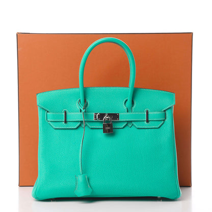 Hermes Togo Birkin 30 Lagon 11 of 11