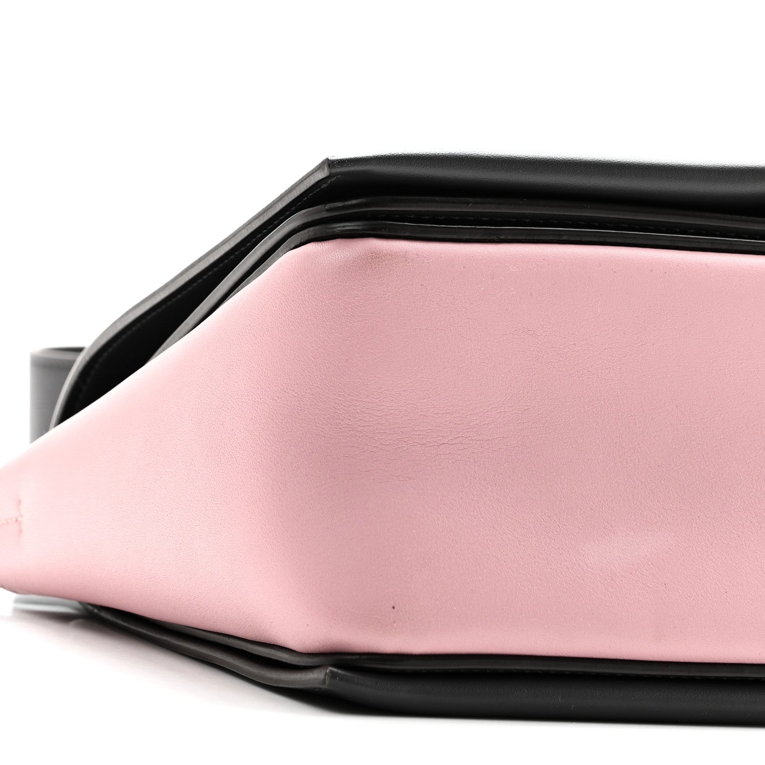 Celine Shiny Smooth Calfskin Medium Frame Shoulder Bag Liquorice Antique Rose 8 of 9