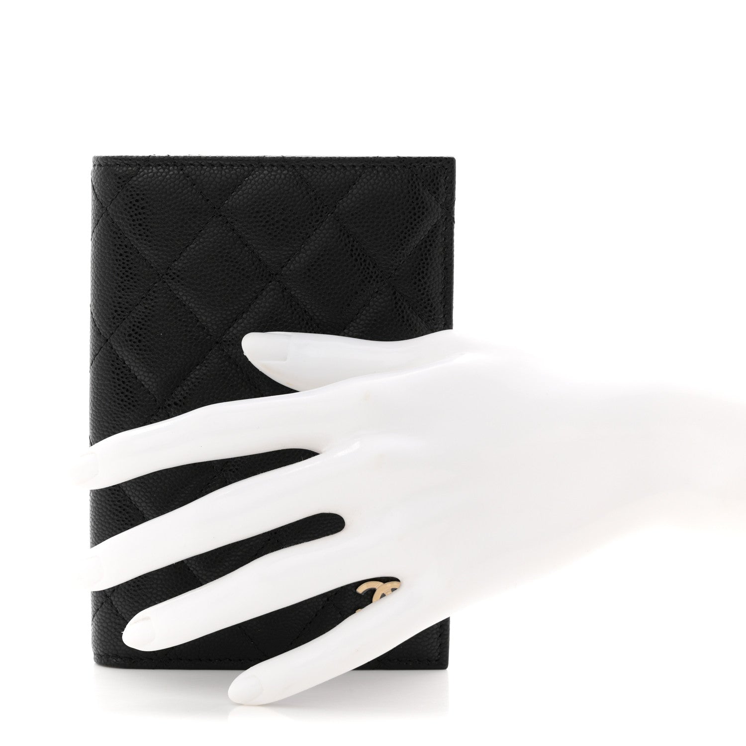 Chanel Caviar Quilted Passport Holder Black 2 of 7