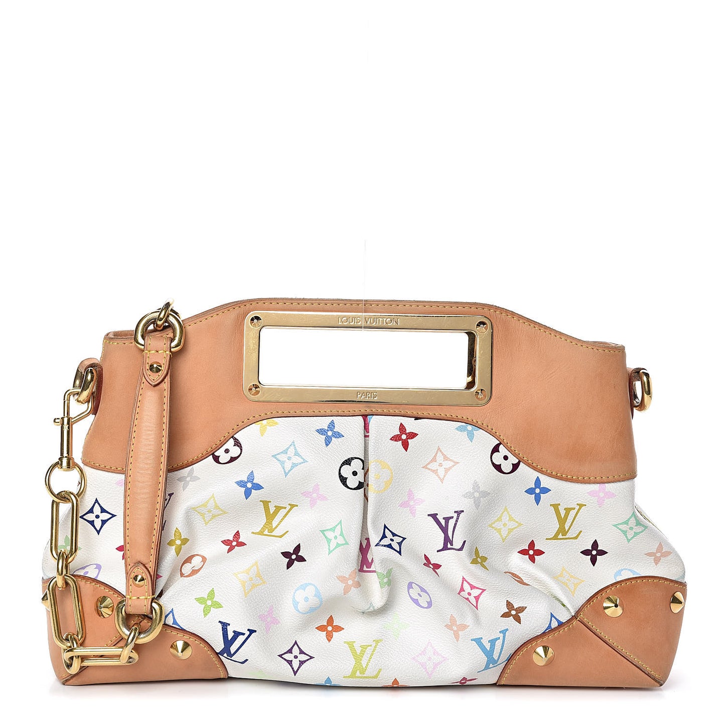 Monogram Multicolor Judy MM White