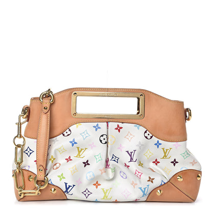Louis Vuitton Monogram Multicolor Judy MM White 1 of 9