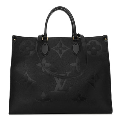Louis Vuitton Empreinte Monogram Giant Onthego GM Black 1 of 9
