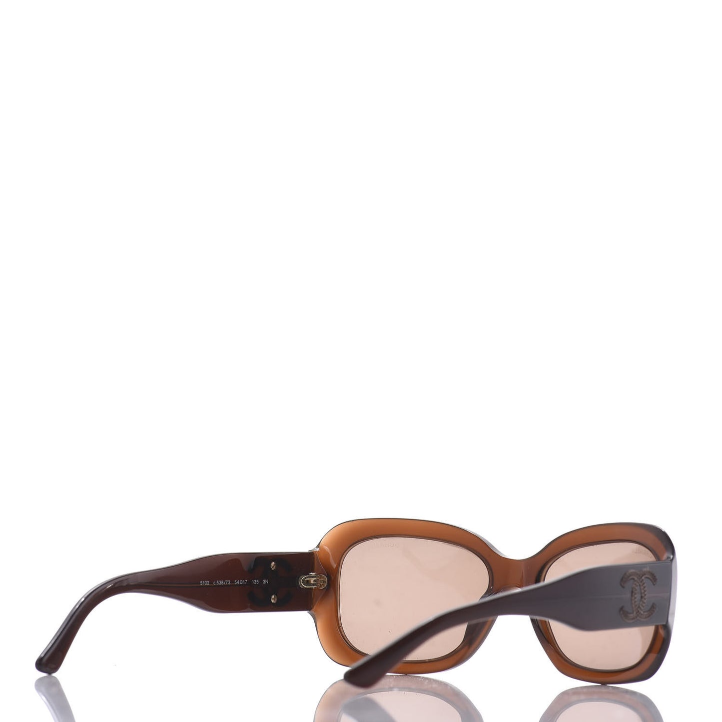 Studded CC Sunglasses 5102 Tortoise