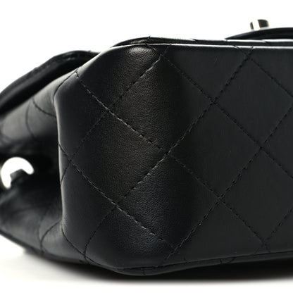 Chanel Lambskin Quilted Mini Square Flap Black 9 of 11